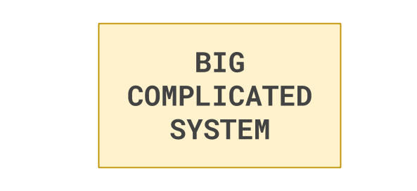 A single complicated system